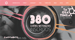 Desktop Screenshot of festivaltaguatinga.com.br